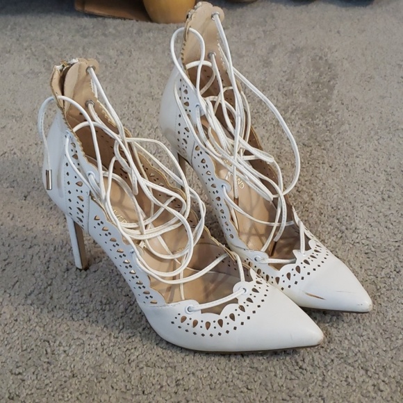 river island lace up heels